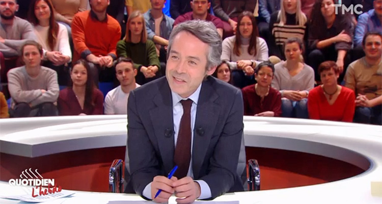 Quotidien : catastrophe d’audience pour Yann Barthès face à Total Renovation, TMC battue par toute la TNT