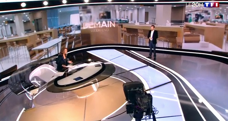 Audiences JT (dimanche 10 février 2019) : Anne-Claire Coudray règne en maitre, Leïla Kaddour remonte, Laurent Delahousse en repli