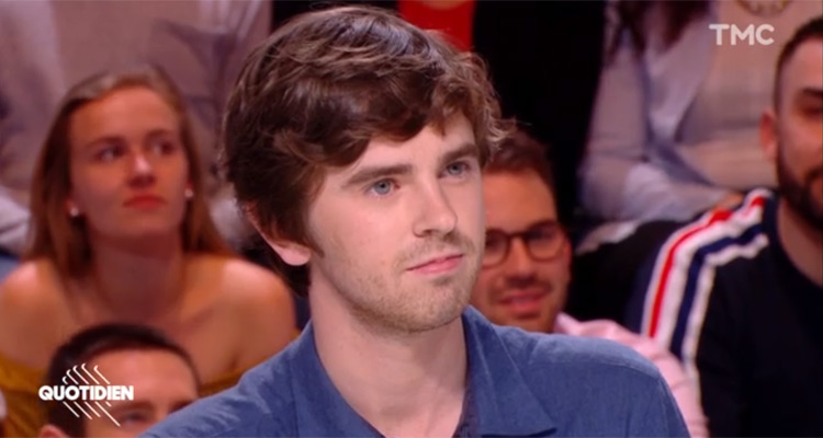 Quotidien : Freddie Highmore / Yann Barthès, duo gagnant pour TMC