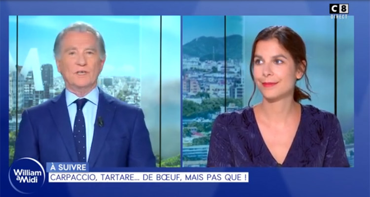 William à midi : William Leymergie et Raphaëlle Marchal reviennent en force sur C8