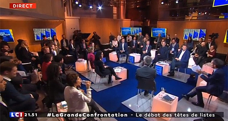 La grande confrontation (LCI) : quelle audience pour David Pujadas avec Bardella / Loiseau et Dupont-Aignan ? La grande confrontation (LCI) : quelle audience pour David Pujadas avec Bardella / Loiseau et Dupont-Aignan ?