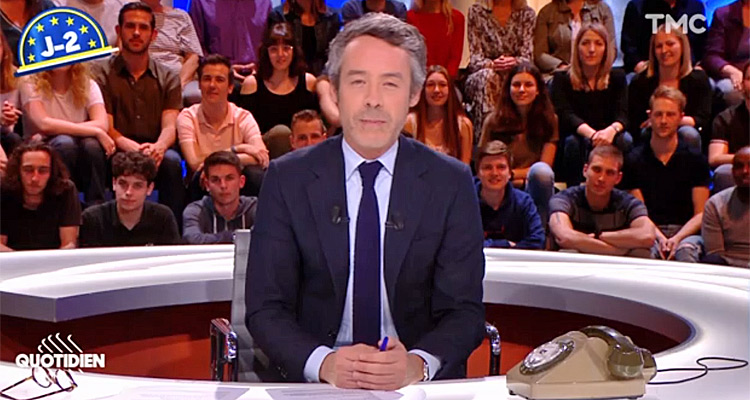 Quotidien : Yann Barthès rétrograde en audience, TMC sous le million