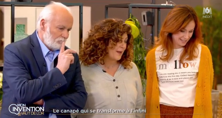 Cristina Cordula (Les Reines du shopping) en difficulté, Mon invention de l’or battu par C à vous et France 5