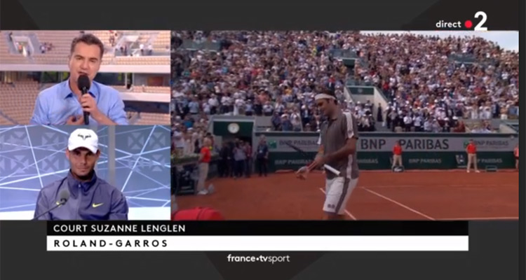 N’oubliez pas les paroles déprogrammé par Rafael Nadal / Roger Federer, France 2 sacrifie son audience pour Roland-Garros