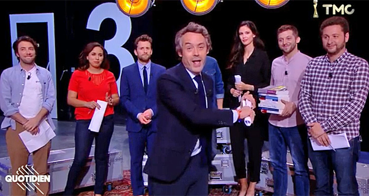 Quotidien : TPMP et C à vous arrêtés, Yann Barthès fait du surplace en audience