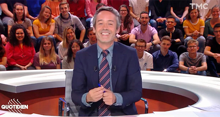 Quotidien : Yann Barthès au Burger Quiz, TMC nargue Cyril Hanouna en audience