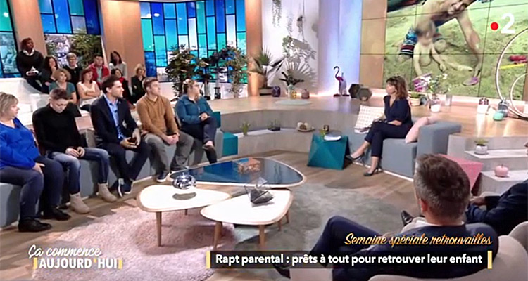Ca commence aujourd’hui : Faustine Bollaert plébiscitée, le rapt parental captive le public de France 2