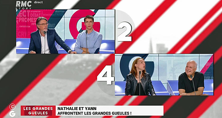 Les Grandes Gueules : Alain Marschall et Maxime Lledo en record historique, Bourdin direct en repli avec Chloé Cambreling Les Grandes Gueules : Alain Marschall et Maxime Lledo en record historique, Bourdin direct en repli avec Chloé Cambreling