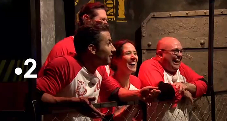 Fort Boyard, l’équipe du 31 août 2019 : Jérémy Ferrari, Fabienne Carat, Allison Pineau, Vincent Parisi… pour « Handicap 2000 »