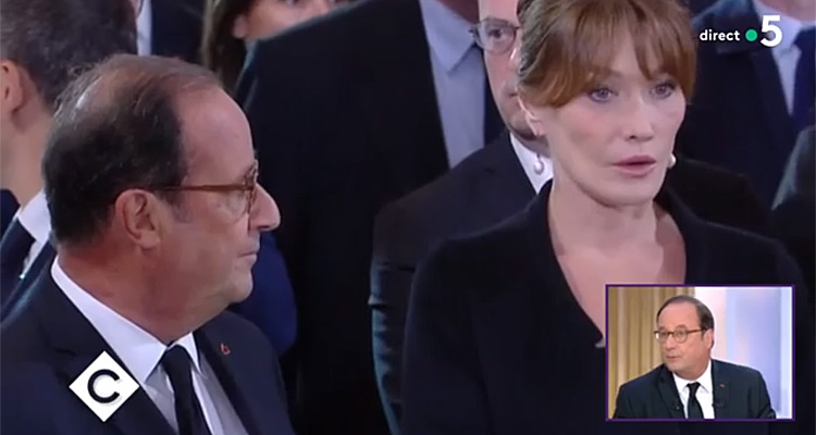 C à vous : François Hollande et Carla Bruni démasqués, Anne-Elisabeth Lemoine affole France 5 