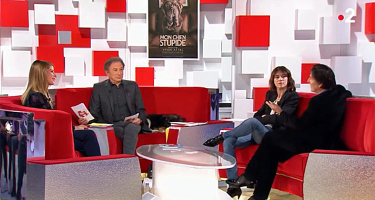 Vivement Dimanche : Michel Drucker explose son record avec Claire Chazal, et bat TF1 avec Charlotte Gainsbourg