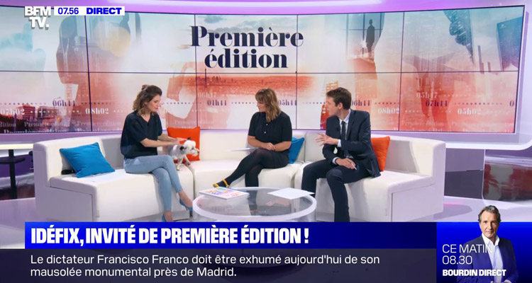 Première Edition (BFMTV) : succès d’audience pour Adeline François et Damien Gourlet avant Idéfix 