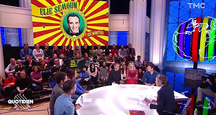 Quotidien : Yann Barthès et Martin Weill brillent en audience avant un prime décevant