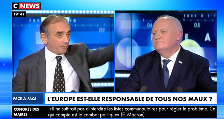 Face à l’info (audiences) : Eric Zemmour et Christine Kelly maintiennent la dynamique CNews avec François Asselineau