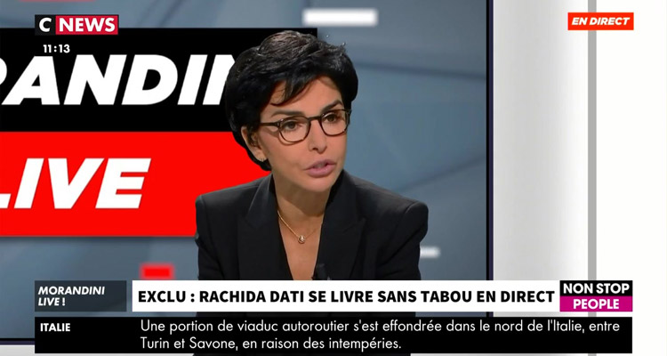 Morandini Live (Audiences TV) : les révélations de Rachida Dati, CNews met K.O Cyril Hanouna, Cristina Cordula et Audrey Crespo-Mara