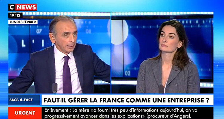 Face à l’info (bilan d’audience) : Eric Zemmour reste à un bon niveau, Marlène Schiappa prête à offrir un record à Christine Kelly ?