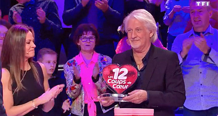 Les 12 coups de coeur (TF1) : Xavier vainqueur de la soirée avec Patrick Sébastien et sa femme Nana