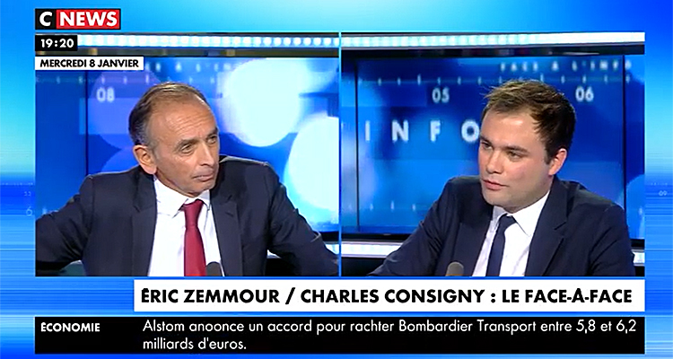 Face à l’info : quand Eric Zemmour sera de retour avec Christine Kelly sur CNews ?