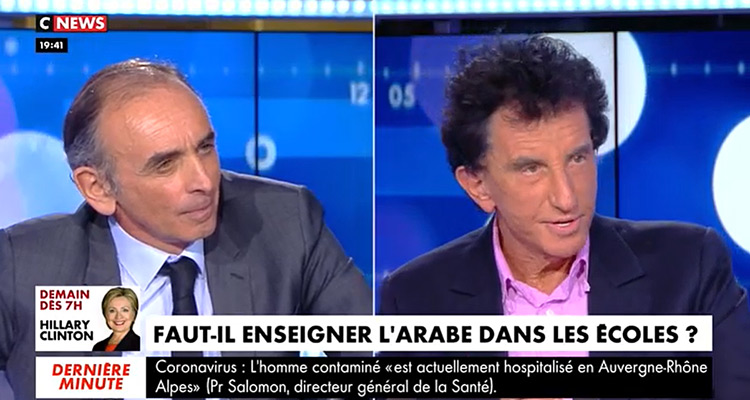 Face à l’info : audience impressionnante pour Eric Zemmour face à Jack Lang, Christine Kelly leader devant BFMTV