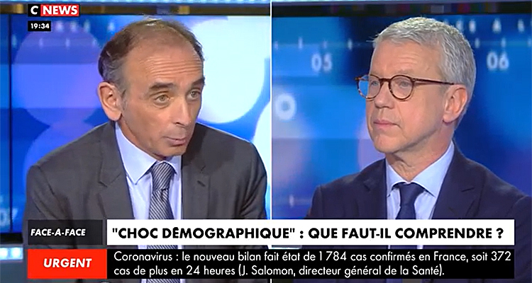 Face à l’info : Eric Zemmour s’essouffle, Christine Kelly relègue CNews en audience