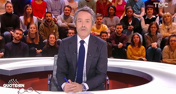 Quotidien : Yann Barthès devancé par Cyril Hanouna (TPMP), audiences en baisse pour TMC