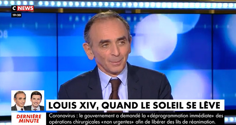 Face à l’info : Christine Kelly et Eric Zemmour résistent au Coronavirus, CNews soigne son audience