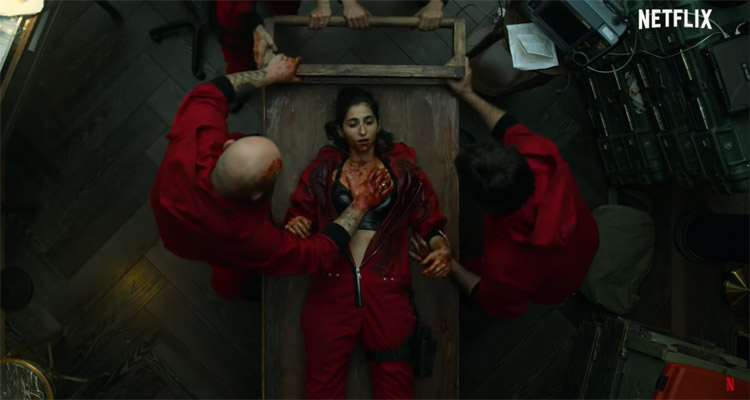 La Casa de Papel (Netflix) : la date de la saison 4 en avril, Nairobi vivante, le professeur coupé du monde...