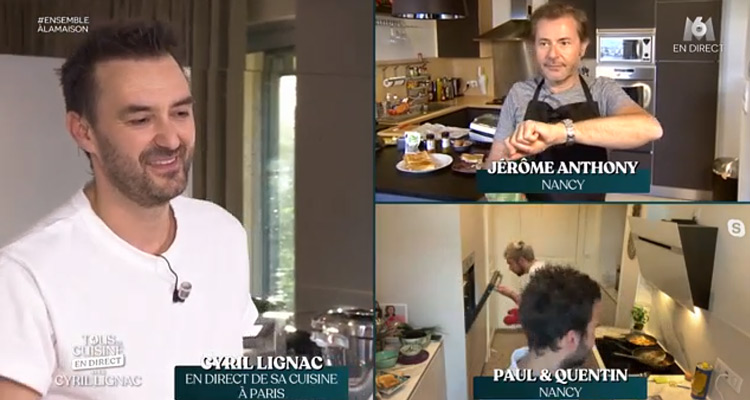 Tous en cuisine : Cyril Lignac éteint Christophe Beaugrand et Karine Ferri, M6 éclipse Stéphane Plaza