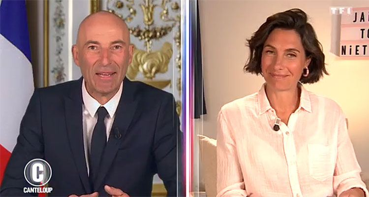 C’est Canteloup confiné (TF1) : les secrets du tournage chez Alessandra Sublet et Nicolas Canteloup