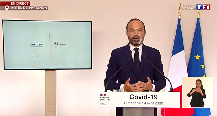 Déprogrammations / Déconfinement : Camping Paradis, Sophie Davant, Cristina Cordula remplacés par l’annonce d’Edouard Philippe ce 28 avril