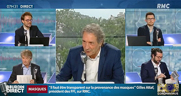 Bourdin Direct : Jean-Jacques Bourdin proteste contre des mesures « débiles », baisse des audiences