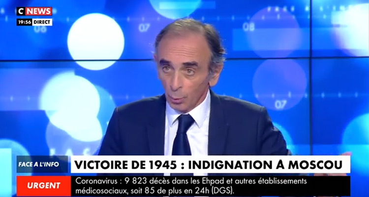 Face à l’info : Eric Zemmour salue Staline, audiences au sommet pour Christine Kelly