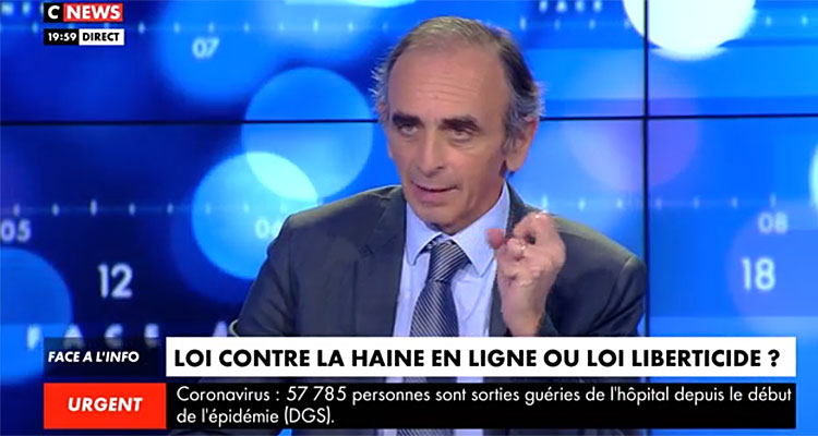 Face à l’info : Eric Zemmour se réinvente, Laetitia Avia hisse Christine Kelly devant BFMTV