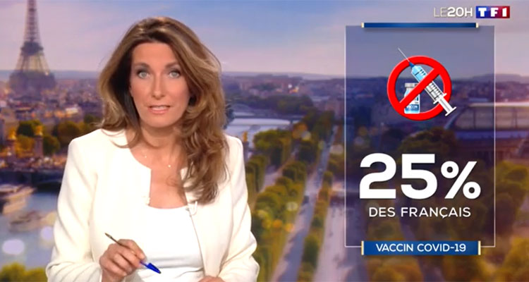 Audiences TV JT (dimanche 24 mai 2020) : Anne-Claire Coudray, Nathalie Renoux et Laurent Delahousse cèdent du terrain