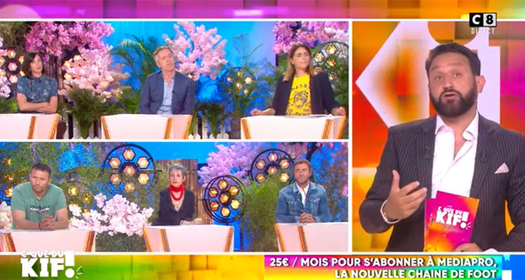 TPMP / C que du kif : Cyril Hanouna humilie Géraldine Maillet, audiences stabilisées pour C8