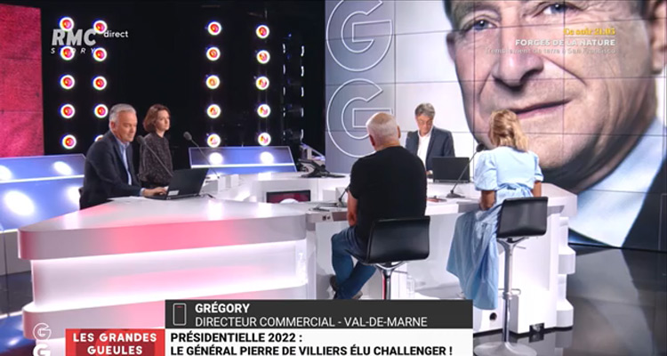 Les Grandes Gueules : Pierre de Villiers triomphe d’Eric Zemmour, Truchot et Marshall pulvérisent leur audience