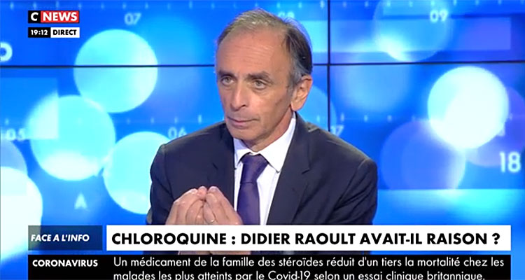 Face à l’info : Eric Zemmour dénonce une guerre, Christine Kelly affole CNews en audience