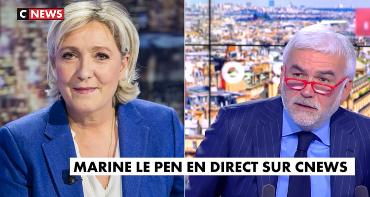 L’heure des pros : Marine Le Pen invitée de Pascal Praud après une baisse d’audience sans incidence