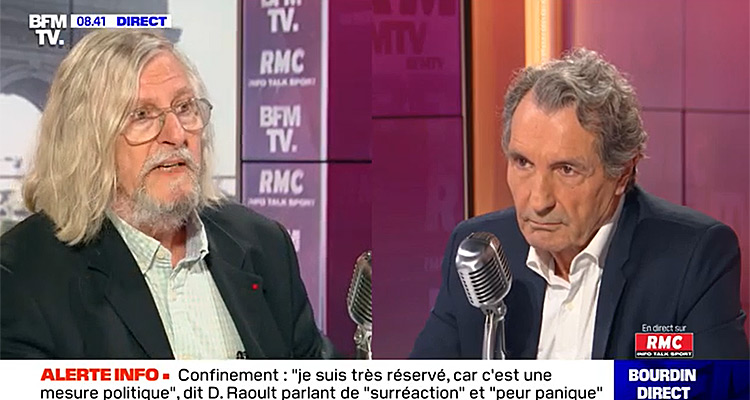 Bourdin Direct : quelle audience pour Jean-Jacques Bourdin face à Didier Raoult ?