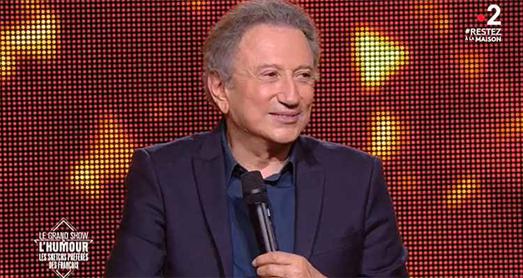 Le grand show des duos (France 2) : Johnny Hallyday, Laurent Gerra, Carla Bruni, Mireille Mathieu, Marie-Paule Belle...