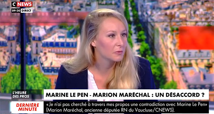 Face à l’info :  Eric Zemmour avec Marion Maréchal sur CNews à la rentrée ?