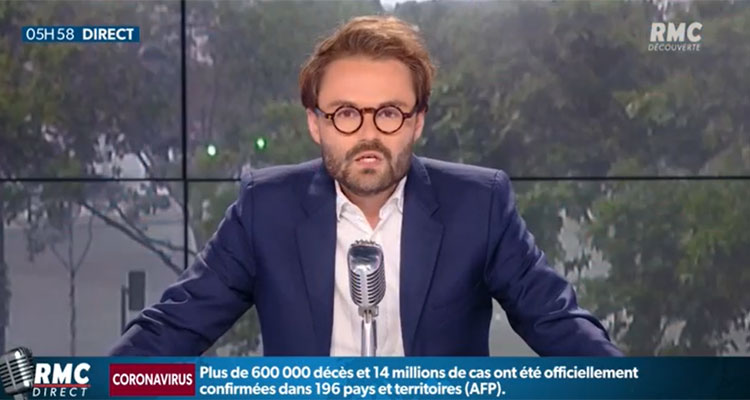 RMC Direct : départ d’Apolline de Malherbe, quelle audience pour Matthieu Rouault ?