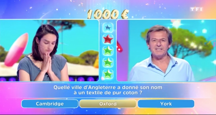 Les 12 coups de midi : l’étoile mystérieuse dévoilée par Caroline ce mardi 18 août 2020 sur TF1 ?