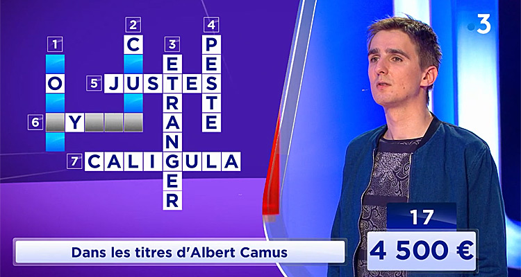 Le Grand Slam : quand le champion Arthur va-t-il battre le record de Francis sur France 3 avec Cyril Féraud ? Le Grand Slam : quand le champion Arthur va-t-il battre le record de Francis sur France 3 avec Cyril Féraud ?