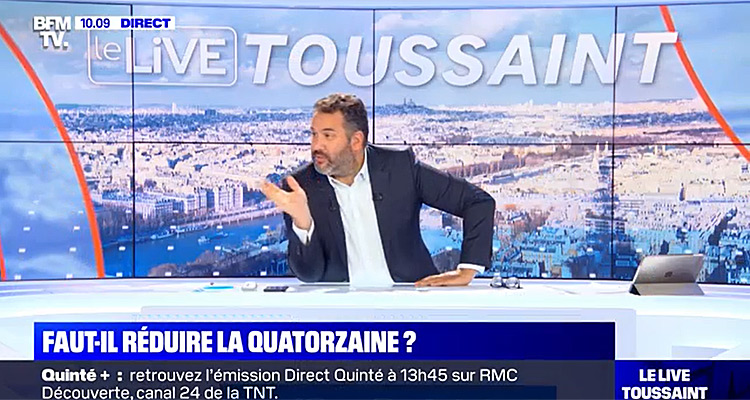 BFMTV : Bruce Toussaint attaqué par Morandini, Eric Brunet à la dérive