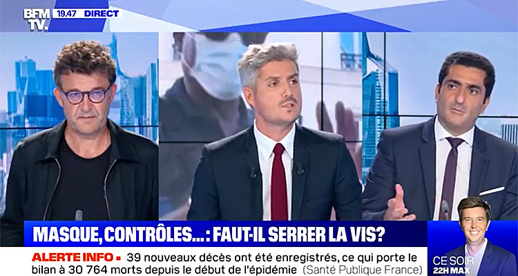 BFMTV : Ruth Elkrief arrêtée, revers pour Jean-Baptiste Boursier remplaçant d’Alain Marschall