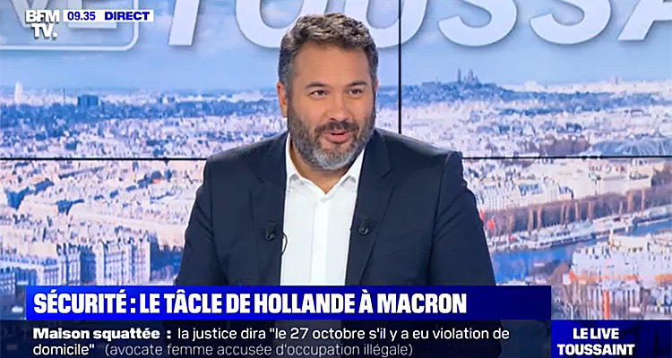 BFMTV : Bruce Toussaint tient sa revanche en matinée