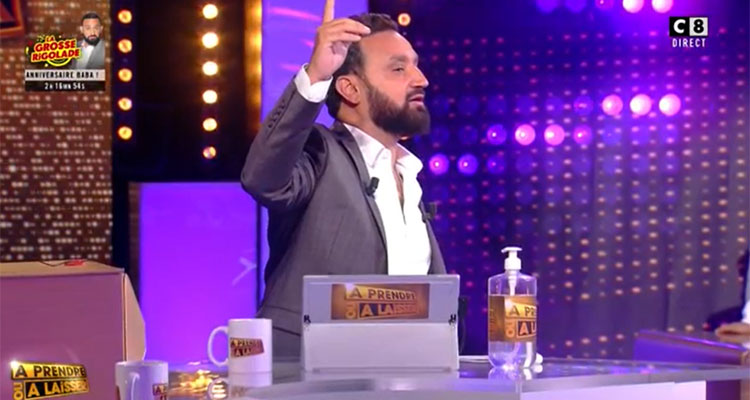 A prendre ou à laisser : Cyril Hanouna à un faible niveau avec Candice Gavalon (Hollywood Girls) sur C8