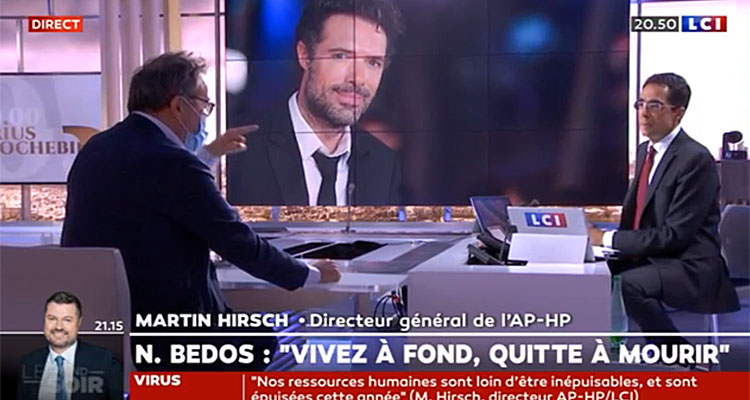 Darius Rochebin en difficulté, audiences en berne pour LCI face à Pascal Praud