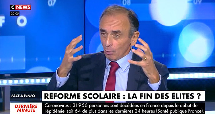 Eric Zemmour arrêté en plein succès après Face à l’info ?